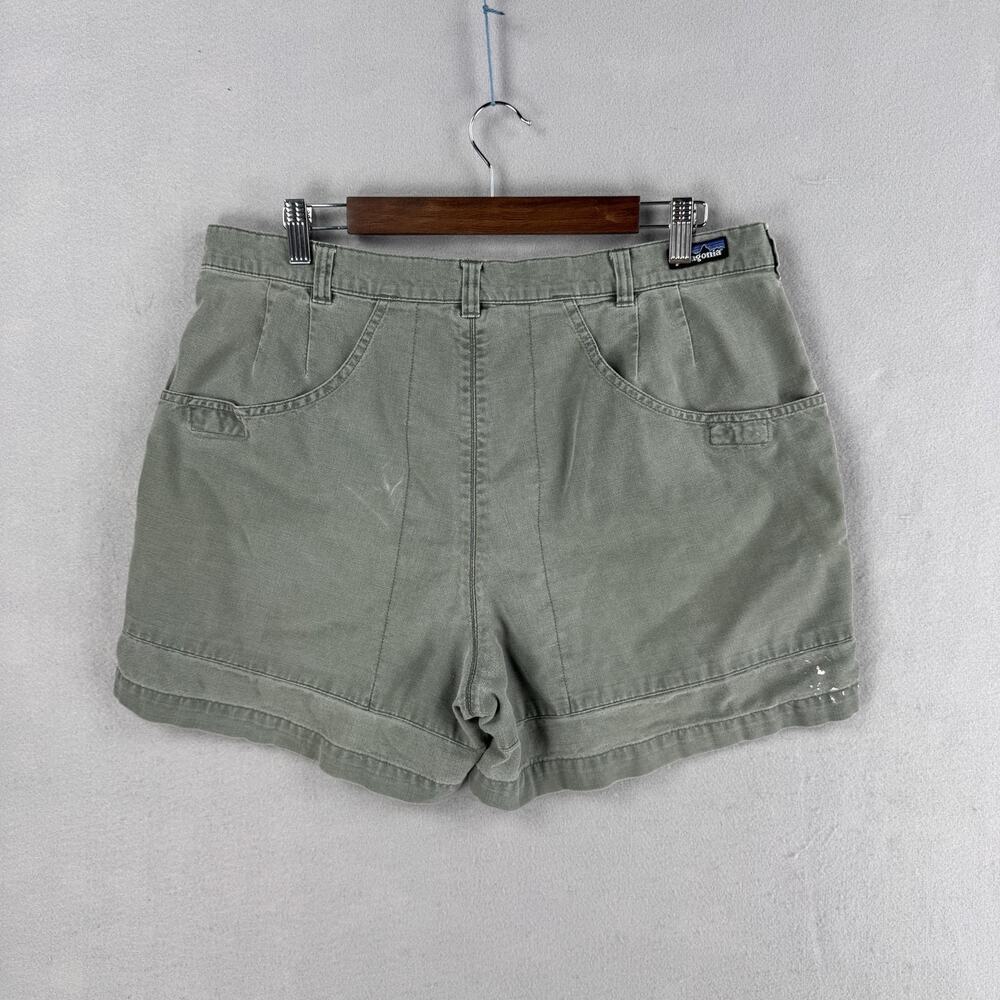 Vintage Patagonia Stand Up Shorts Mens 36 Green Organic Cotton Canvas Chino 5"